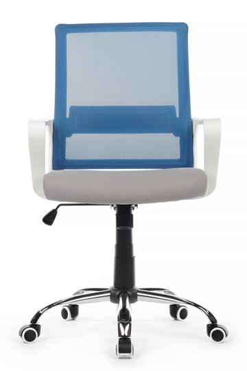 Кресло компьютерное RCH 1029MW, серый/синий в Губкинском - изображение 1