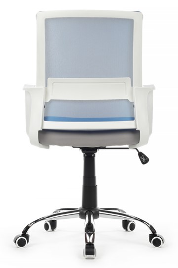 Кресло компьютерное RCH 1029MW, серый/синий в Новом Уренгое - изображение 4