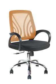 Кресло компьютерное Riva Chair 8099Е, Оранжевый в Салехарде