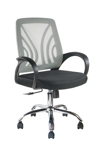 Офисное кресло Riva Chair 8099Е, Серый в Салехарде - предосмотр