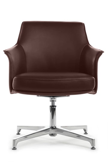 Кресло для офиса Rosso-ST (C1918), коричневый в Салехарде - изображение 1