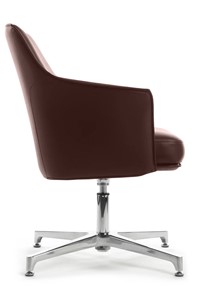 Кресло для офиса Rosso-ST (C1918), коричневый в Салехарде - предосмотр 2