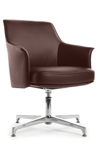Кресло для офиса Rosso-ST (C1918), коричневый в Новом Уренгое
