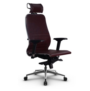 Офисное кресло Samurai K-3.041 (Темно-Бордовый) в Губкинском