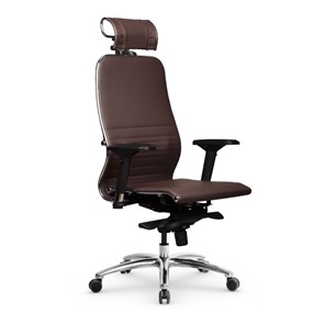 Офисное кресло Samurai K-3.04 MPES Темно-коричневый в Новом Уренгое