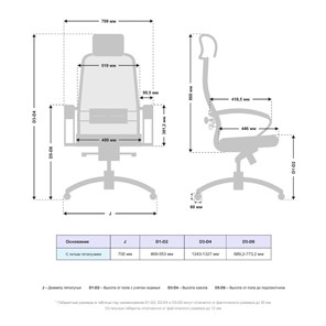 Кресло Samurai SL-2.04 MPES Белый в Салехарде - предосмотр 2
