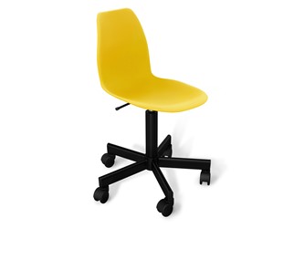 Кресло в офис SHT-ST29/SHT-S120M желтого цвета в Муравленко