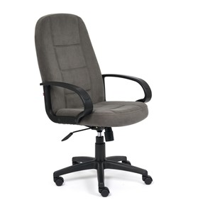 Кресло офисное СН747 флок, серый, арт.15027 в Лабытнанги