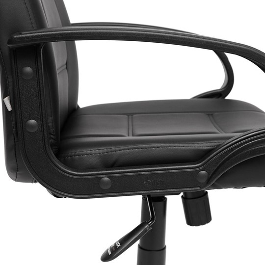 Кресло офисное СН747 кож/зам, черный, арт.1040 в Салехарде - изображение 6