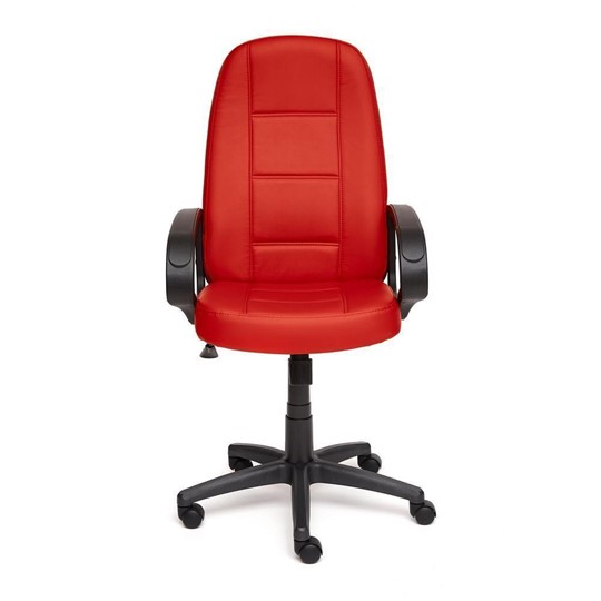 Кресло офисное СН747 кож/зам, красный, арт.7707 в Салехарде - изображение 3