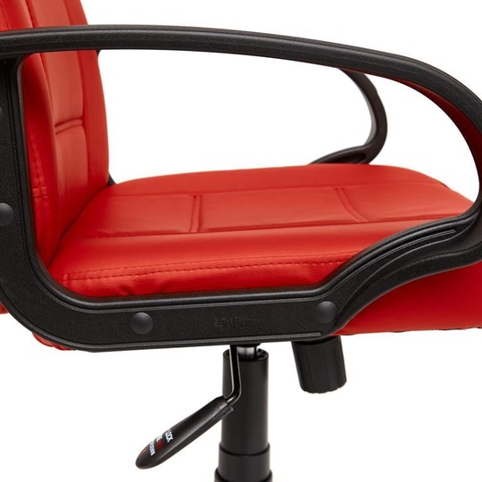Кресло офисное СН747 кож/зам, красный, арт.7707 в Салехарде - изображение 4