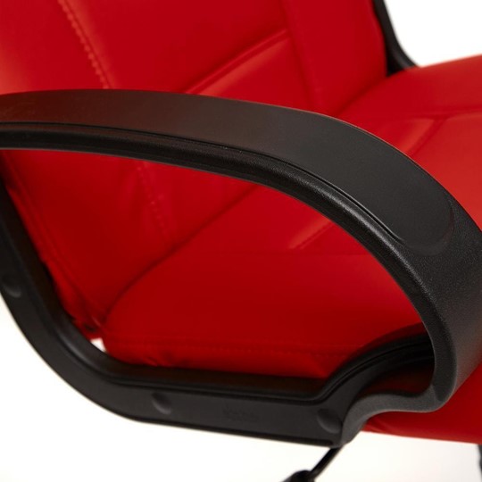 Кресло офисное СН747 кож/зам, красный, арт.7707 в Салехарде - изображение 5