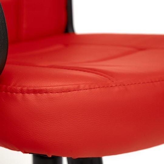 Кресло офисное СН747 кож/зам, красный, арт.7707 в Салехарде - изображение 6