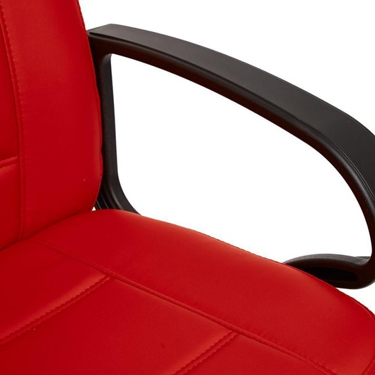 Кресло офисное СН747 кож/зам, красный, арт.7707 в Салехарде - изображение 8