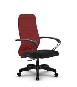 Офисное кресло SU-CK130-10P PL красный/черный в Муравленко