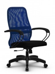 Компьютерное кресло SU-CK130-8 PL синий/черный в Салехарде