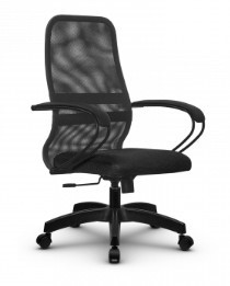 Компьютерное кресло SU-CK130-8 PL темно-серый/черный в Надыме