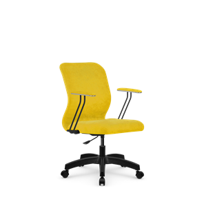 Офисное кресло SU-Mr-4/подл.079/осн.005 желтый в Новом Уренгое