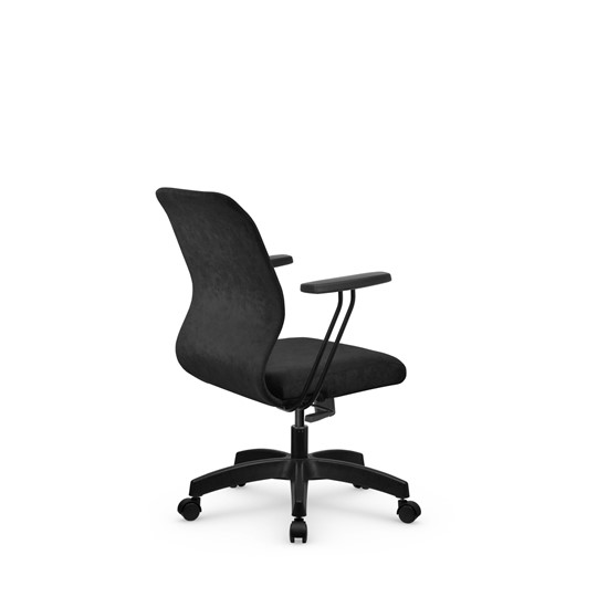 Кресло офисное SU-Mr-4/подл.109/осн.006 черный в Салехарде - изображение 2