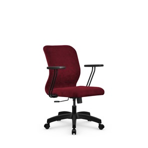 Офисное кресло SU-Mr-4/подл.109/осн.001 красный в Салехарде