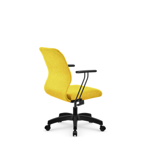 Кресло компьютерное SU-Mr-4/подл.109/осн.001 желтый в Салехарде - предосмотр 1