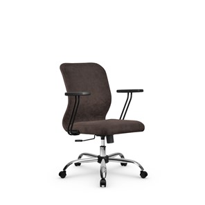 Компьютерное кресло SU-Mr-4/подл.109/осн.003  темно-коричневый в Салехарде - предосмотр