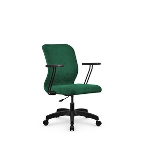 Кресло компьютерное SU-Mr-4/подл.109/осн.005 зеленый в Салехарде