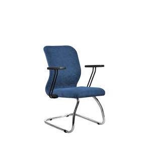 Кресло SU-Mr-4/подл.109/осн.007 светло-синий в Салехарде