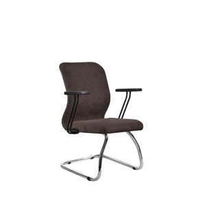 Кресло офисное SU-Mr-4/подл.109/осн.007 темно-коричневый в Салехарде