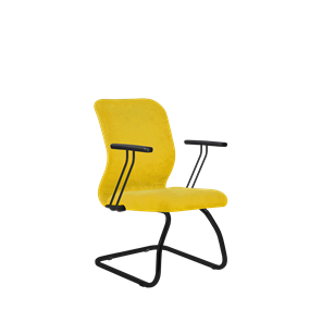 Кресло офисное SU-Mr-4/подл.109/осн.008 желтый в Салехарде