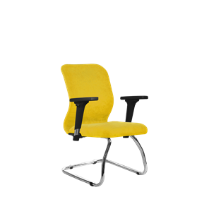Компьютерное кресло SU-Mr-4/подл.200/осн.007 желтый в Новом Уренгое