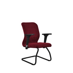 Офисное кресло SU-Mr-4/подл.200/осн.008 красный в Салехарде