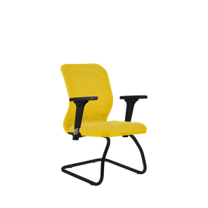 Кресло SU-Mr-4/подл.200/осн.008 желтый в Губкинском