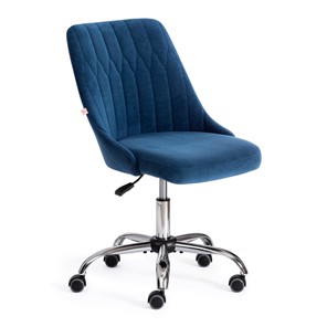 Кресло офисное SWAN флок, синий, арт.15333 в Салехарде - предосмотр