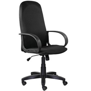 Кресло офисное Brabix Praktik EX-279 (ткань JP/кожзам, черное) 532019 в Новом Уренгое