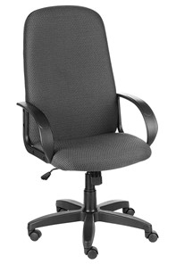 Офисное кресло ДамОфис Амбасадор JP15/1 серый ромбик в Надыме