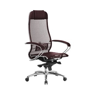 Офисное кресло Samurai S-1.04, темно-бордовый в Губкинском