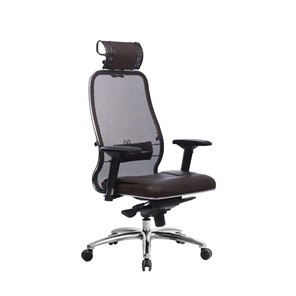 Кресло офисное Samurai SL-3.04, темно-коричневый в Губкинском