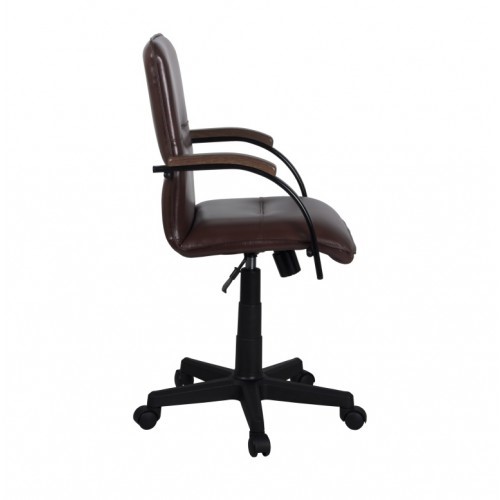 Офисный стул Самба-лифт СРП-034 коричневый основание эмаль в Салехарде - изображение 4