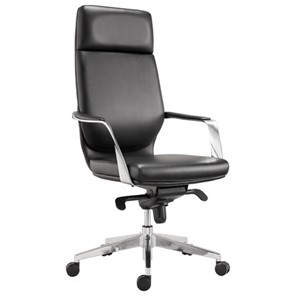 Кресло офисное BRABIX PREMIUM "Resonance EX-755", мультиблок, алюминий, экокожа, черное, 532487 в Надыме