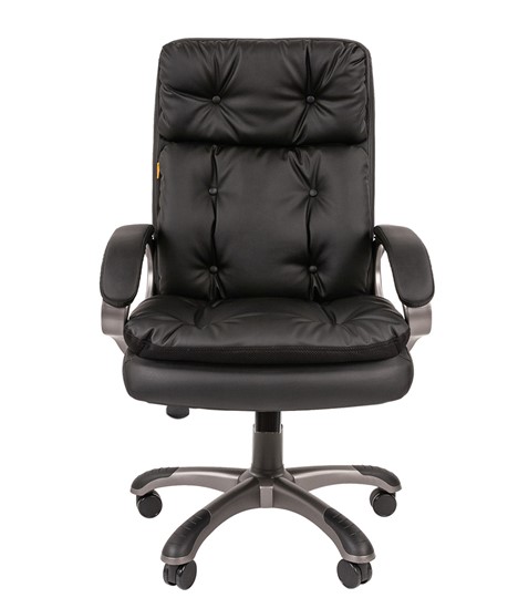 Кресло офисное CHAIRMAN 442 Экокожа черная в Салехарде - изображение 2