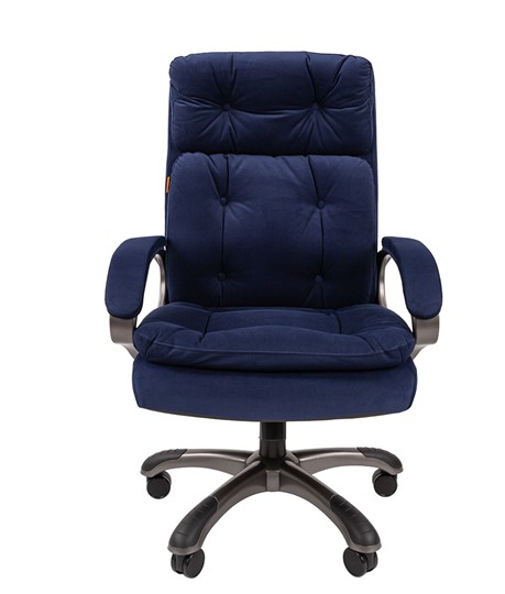 Кресло CHAIRMAN 442 Ткань синий в Салехарде - изображение 2