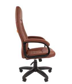 Кресло офисное CHAIRMAN 950LT Экокожа коричневая в Салехарде - предосмотр 2