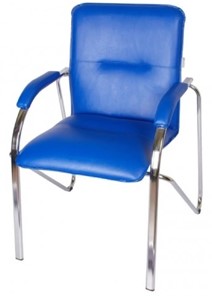 Кресло для офиса Самба СРП-036МП Люкс  голубой в Салехарде