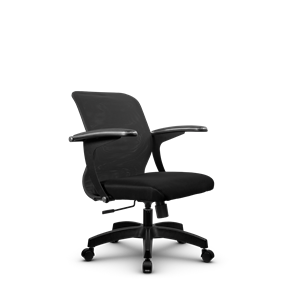 Кресло SU-M-4/подл.160/осн.001, Темно-серый/Черный в Надыме