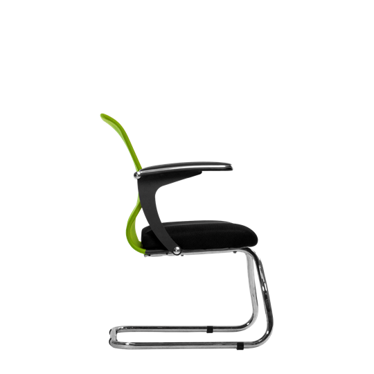 Офисный стул SU-M-4/подл.160/осн.007, Зеленый/Черный в Надыме - изображение 1