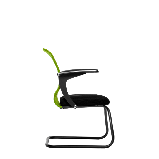 Офисный стул SU-M-4/подл.160/осн.008, Зеленый/Черный в Надыме - изображение 1