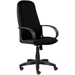 Офисное кресло Brabix Praktik EX-279 (ткань/кожзам, черное) в Салехарде