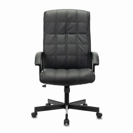 Кресло офисное Brabix Quadro EX-524 (экокожа, черное) в Салехарде - изображение