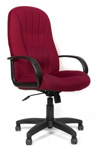 Кресло CHAIRMAN 685, ткань TW 13, цвет бордо в Салехарде - предосмотр